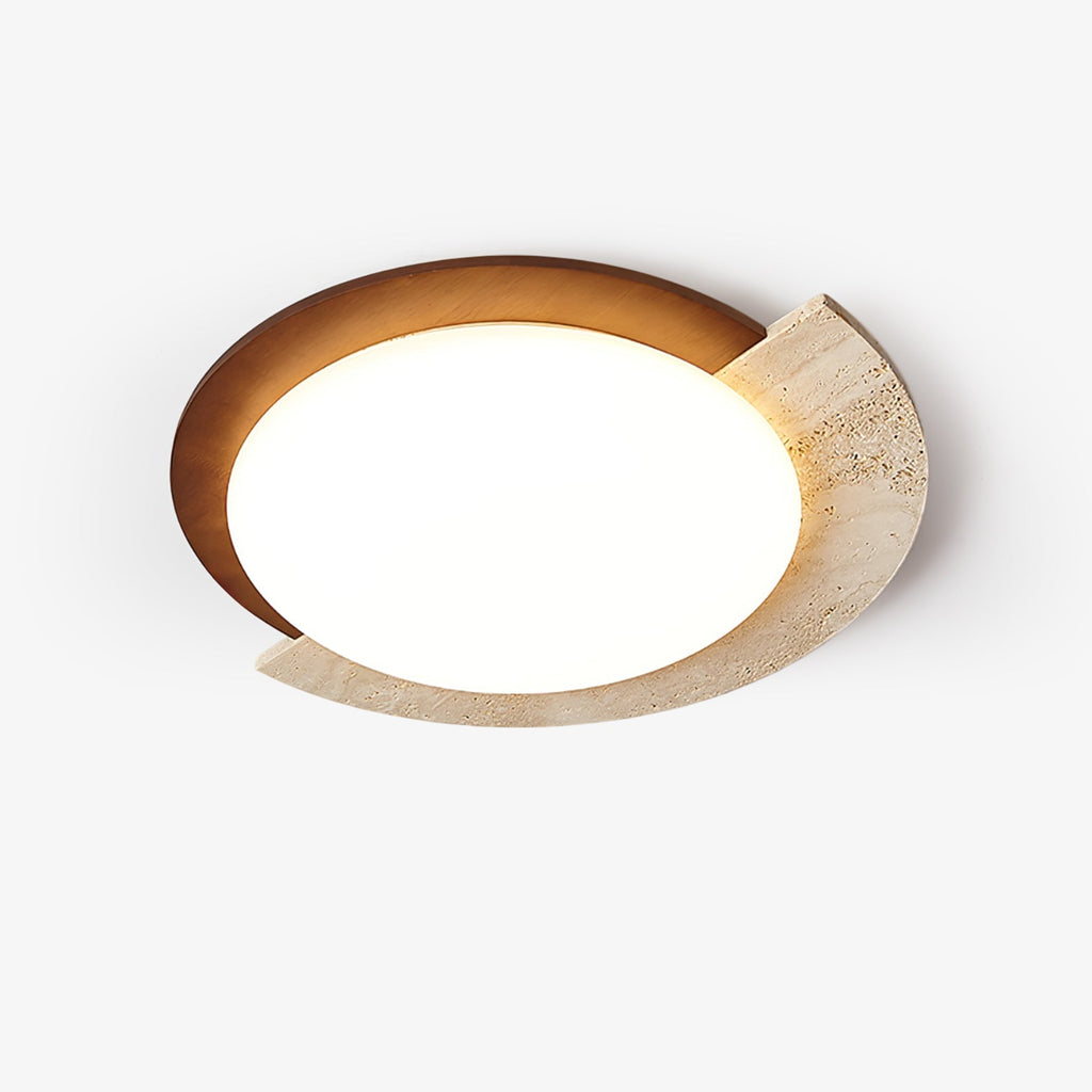 Grenelevia Travertine Ceiling Light-Moonnatur