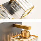 Jorrenonna Crystal Wall Light-Moonnatur