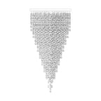 Qerise Glass Chandelier-Moonnatur