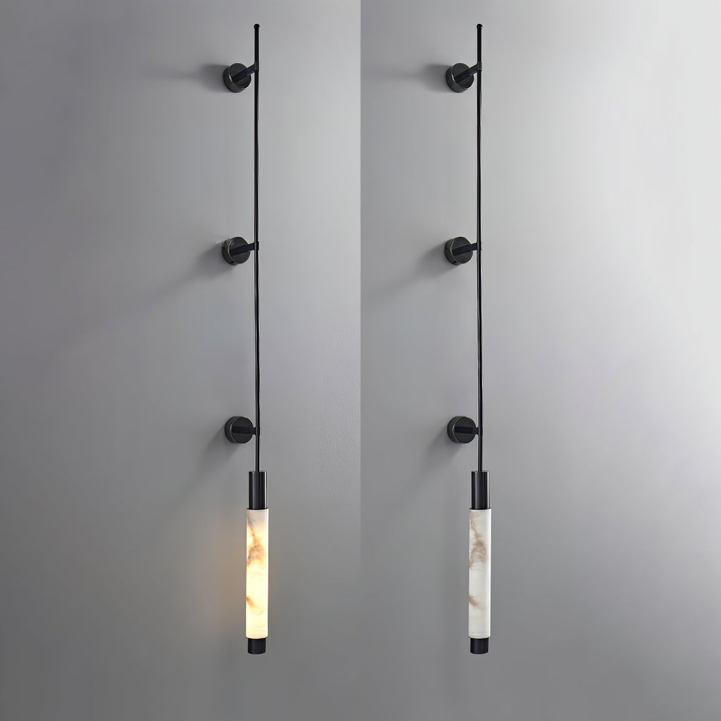 Casterenna Alabaster Wall Light-Moonnatur