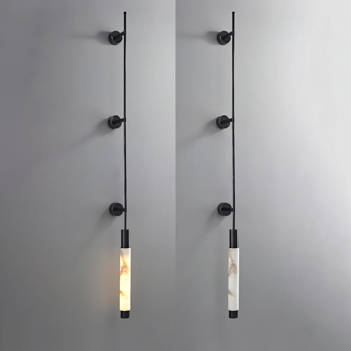 Casterenna Alabaster Wall Light-Moonnatur