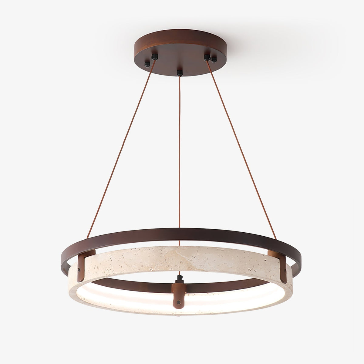 Sardenenelle Travertine Pendant Light-Moonnatur