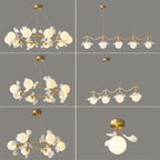 Veyrenley Glass Chandelier-Moonnatur