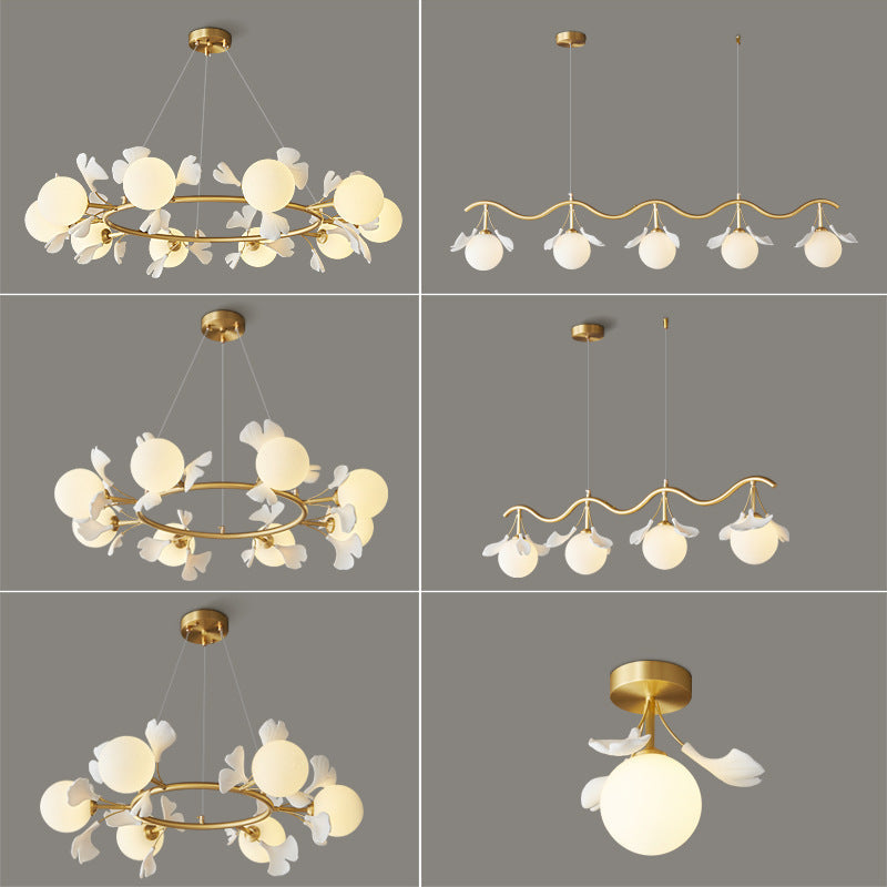 Veyrenley Glass Chandelier-Moonnatur