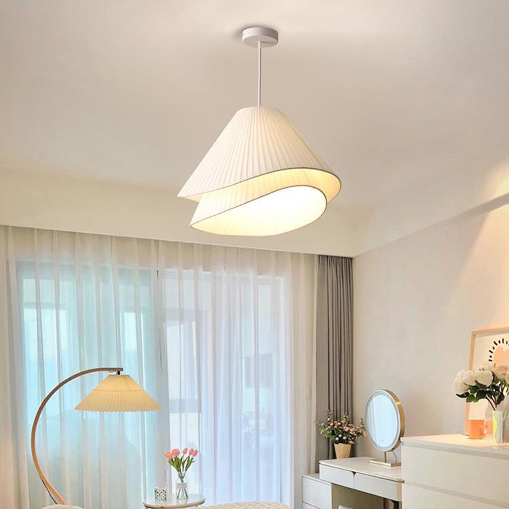 Aberina Fabric Pendant Light-Moonnatur