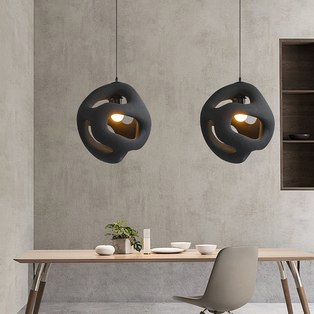 Barrowenelle Resin Pendant Light-Moonnatur