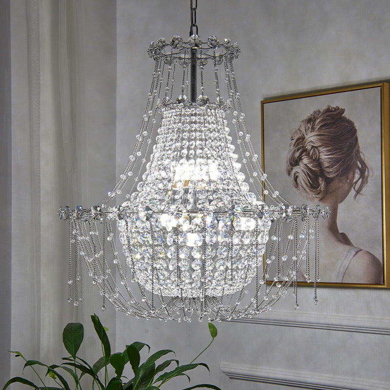 Hadrenholm Crystal Chandelier-Moonnatur