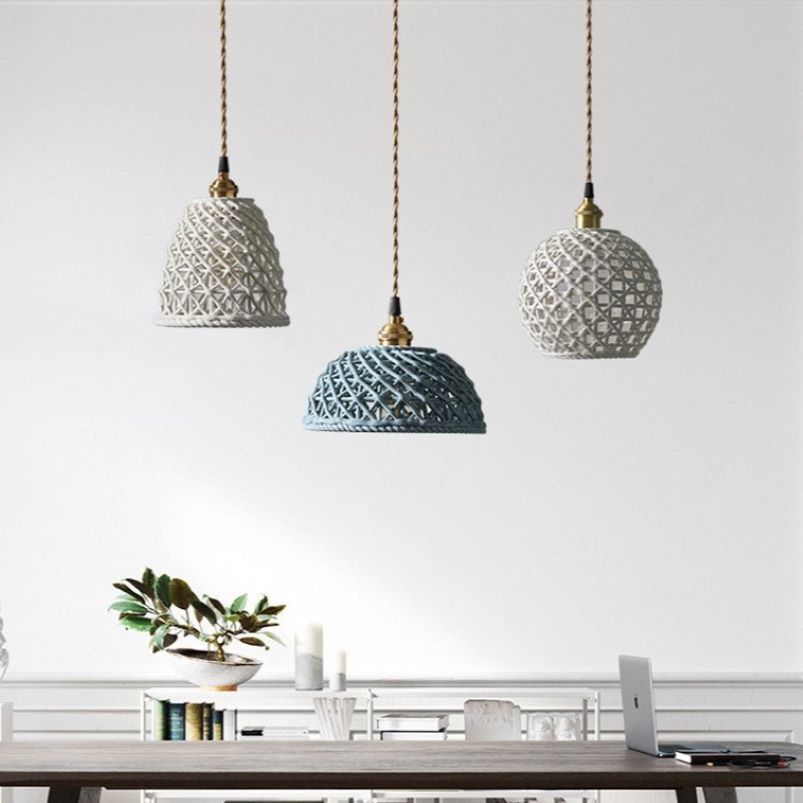 Yarrelelia Ceramic Pendant Light-Moonnatur
