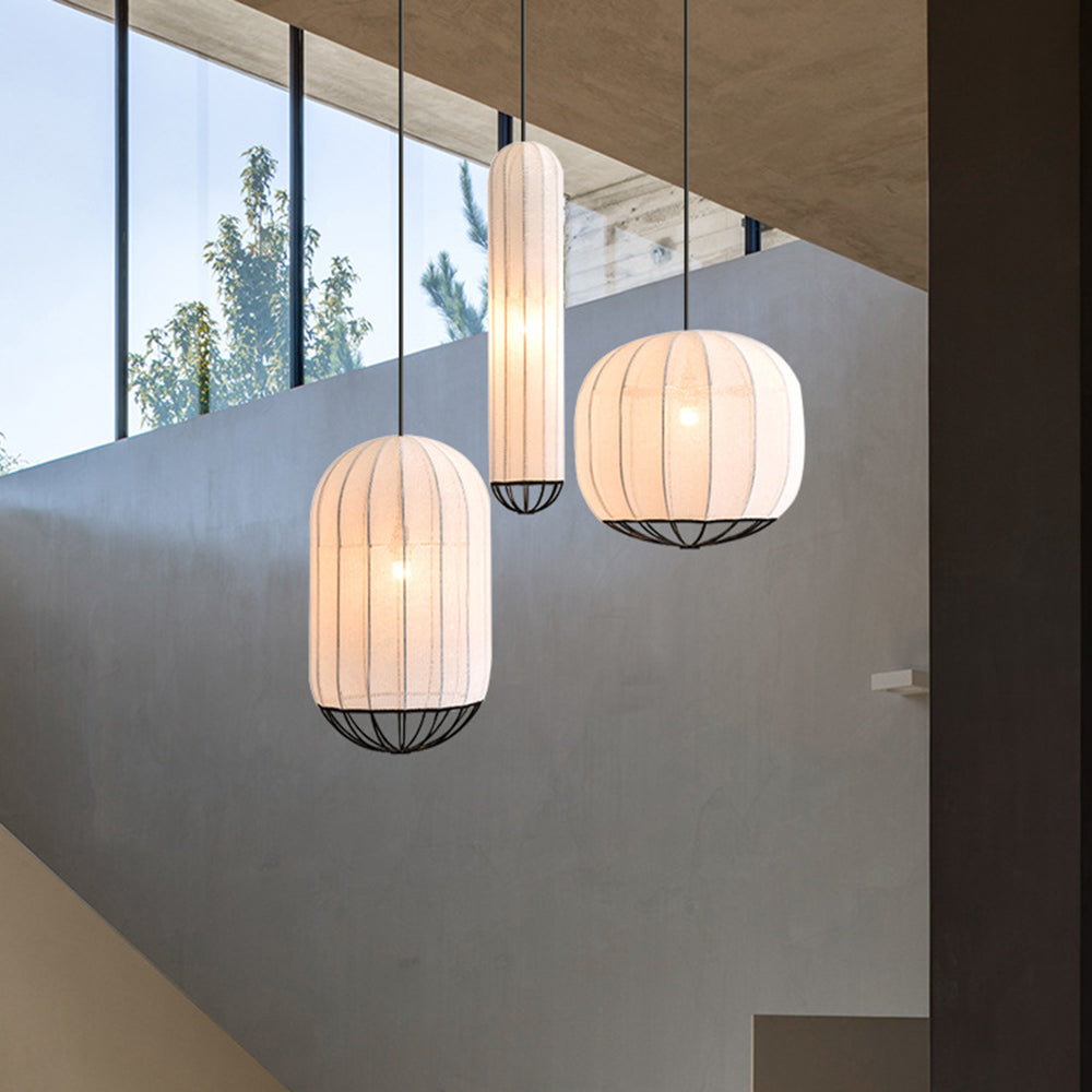 Torrenrose Fabric Pendant Light-Moonnatur