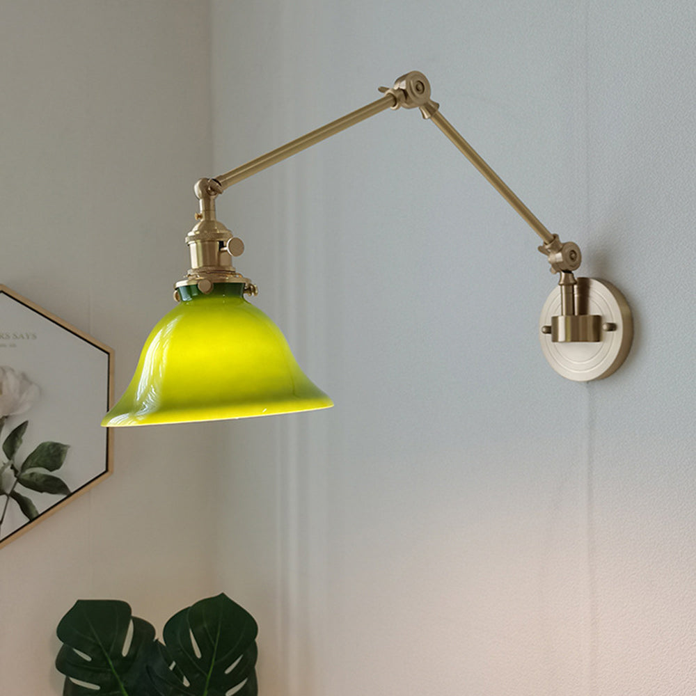 Gildenash Glass Wall Light-Moonnatur