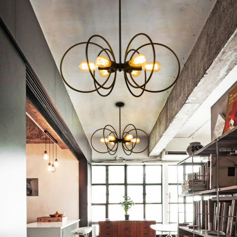 Selvenford Metal Chandelier-Moonnatur