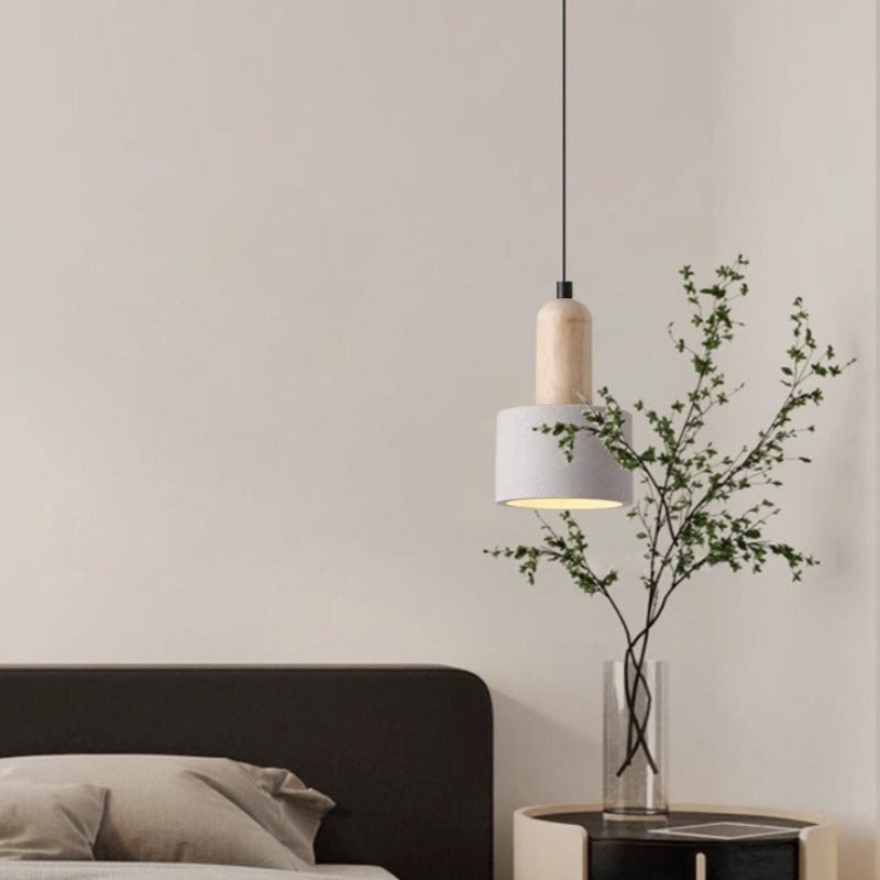 Penrelelyn Cement Pendant Light-Moonnatur