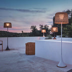 Ordelwell Rattan Floor Lamp-Moonnatur