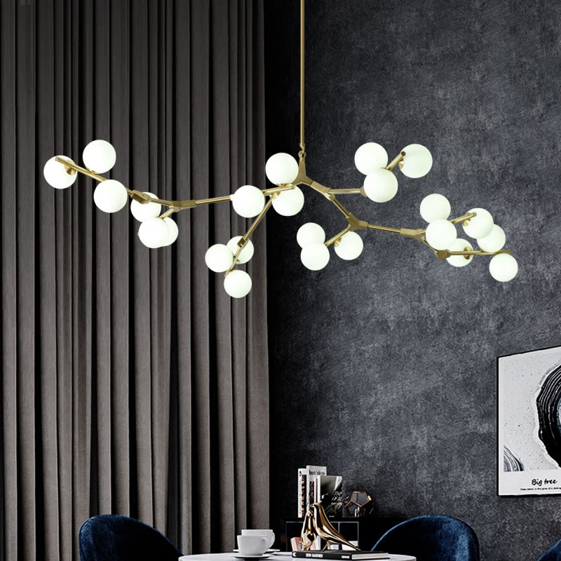 Lorrenina Glass Chandelier-Moonnatur