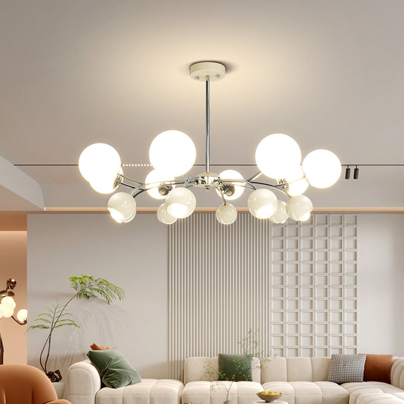 Merrenwyn Glass Chandelier-Moonnatur