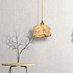 Verrenbrook Paper Pendant Light-Moonnatur