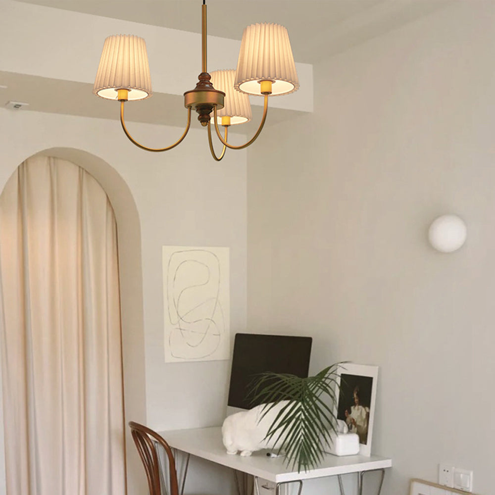 Harvenaria Fabric Chandelier-Moonnatur