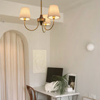 Harvenaria Fabric Chandelier-Moonnatur