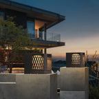 Rovenfern Metal Pillar Light-Moonnatur