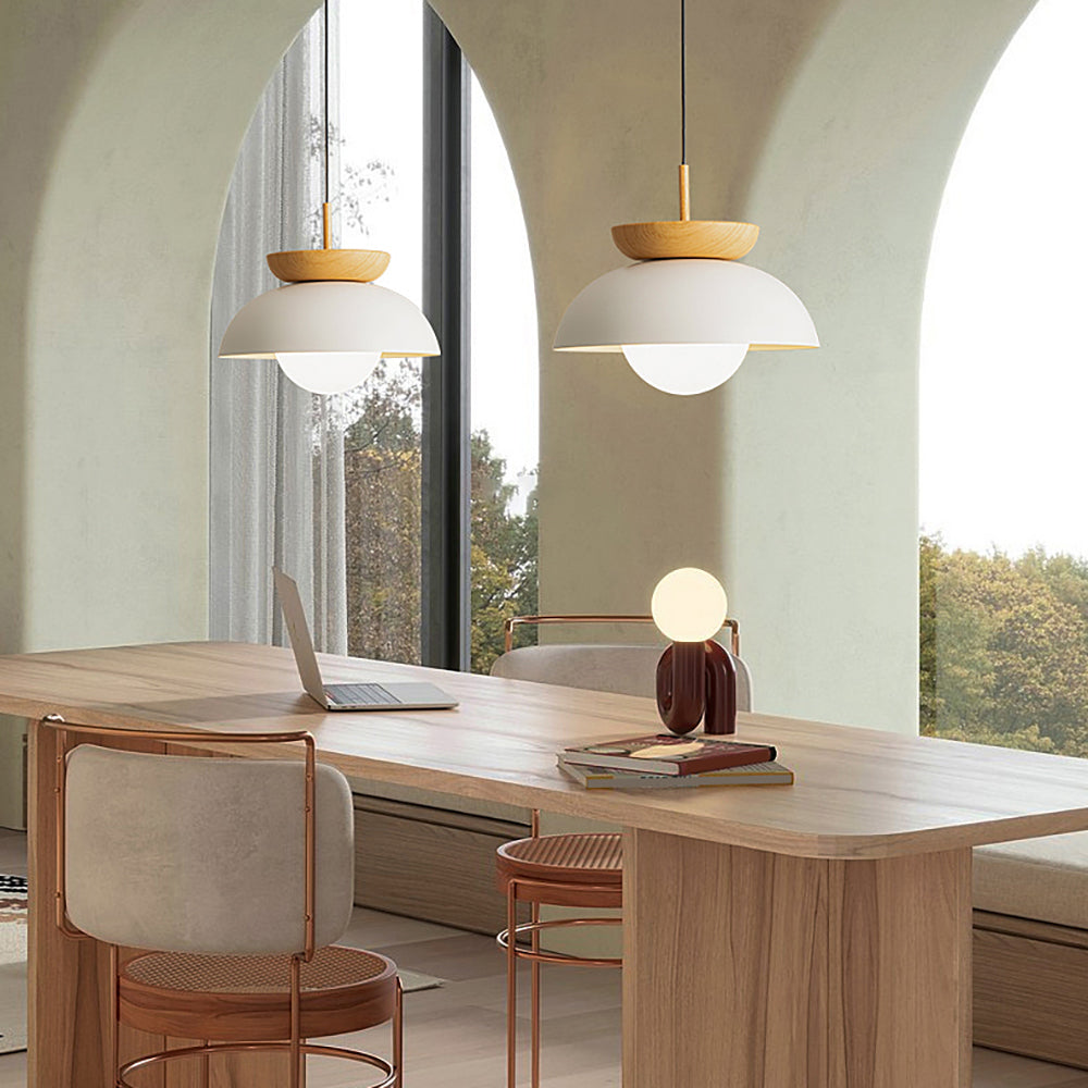 Garnelholm Metal Pendant Light-Moonnatur