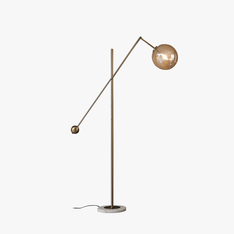 Enverfern Glass Floor Lamp-Moonnatur