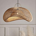 Elsencove Rattan Pendant Light-Moonnatur