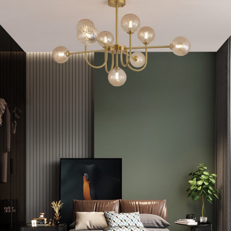 Laderenna Glass Chandelier-Moonnatur