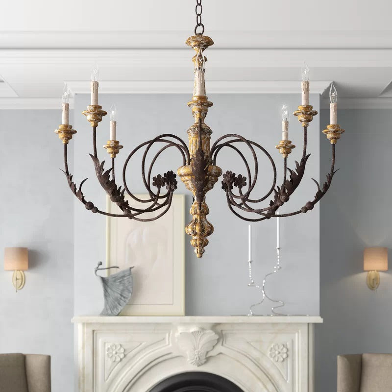 Yarrelenna Metal Chandelier-Moonnatur