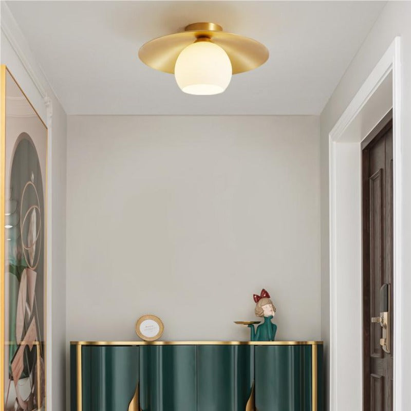 Nethenora Glass Ceiling Light-Moonnatur