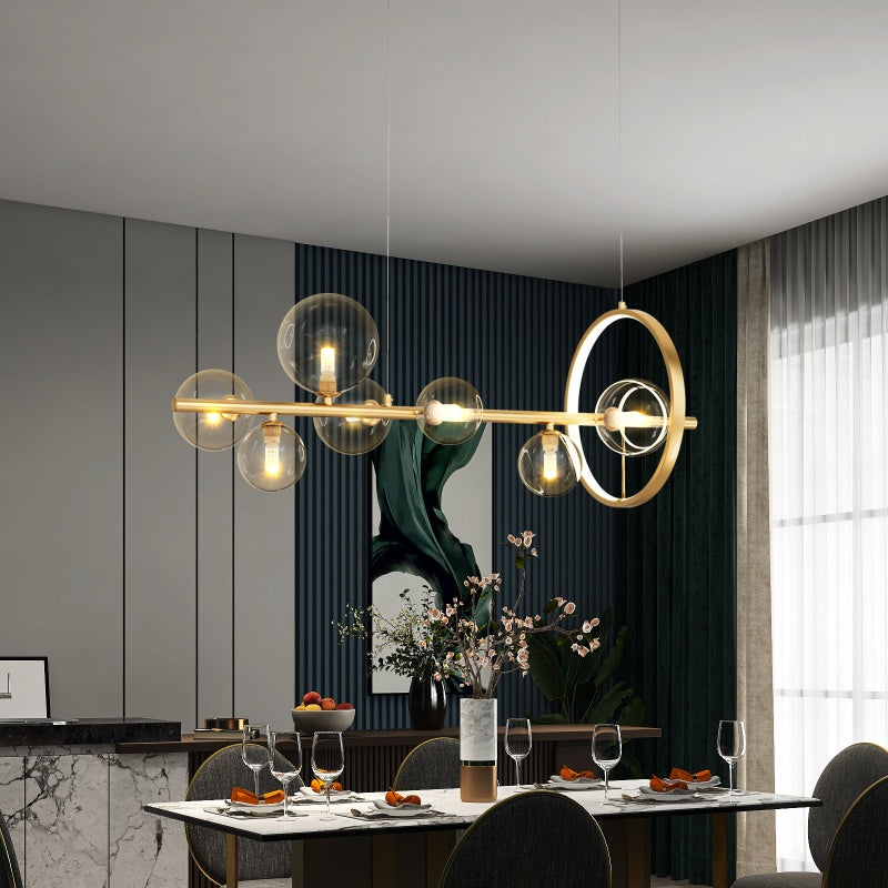 Kesterelia Glass Chandelier-Moonnatur