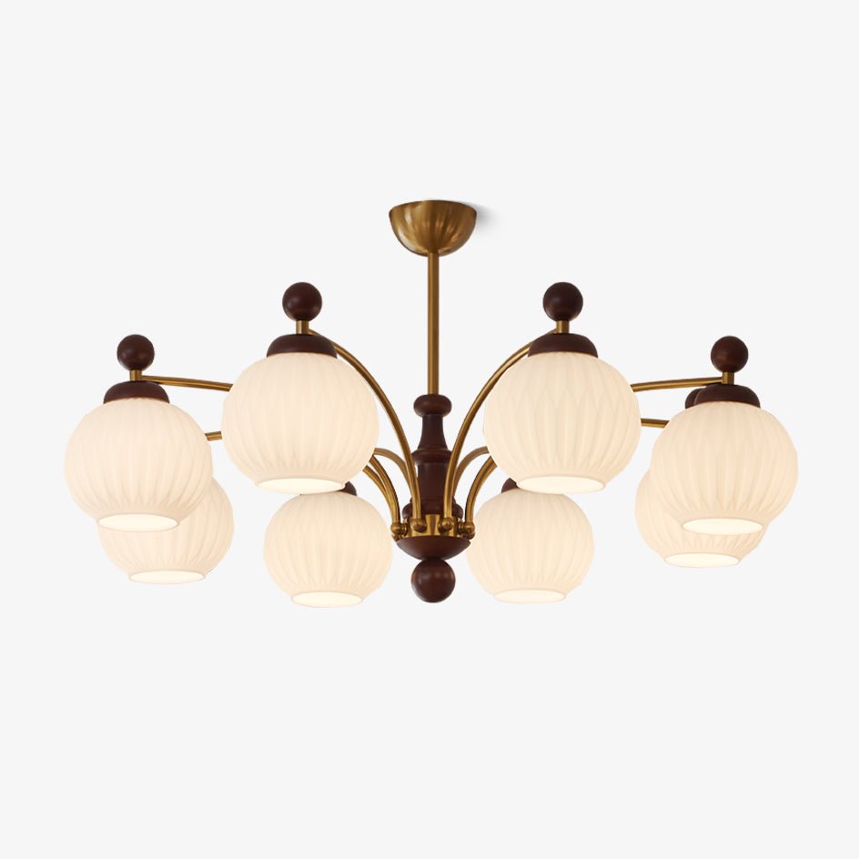 Finrara Glass Chandelier-Moonnatur