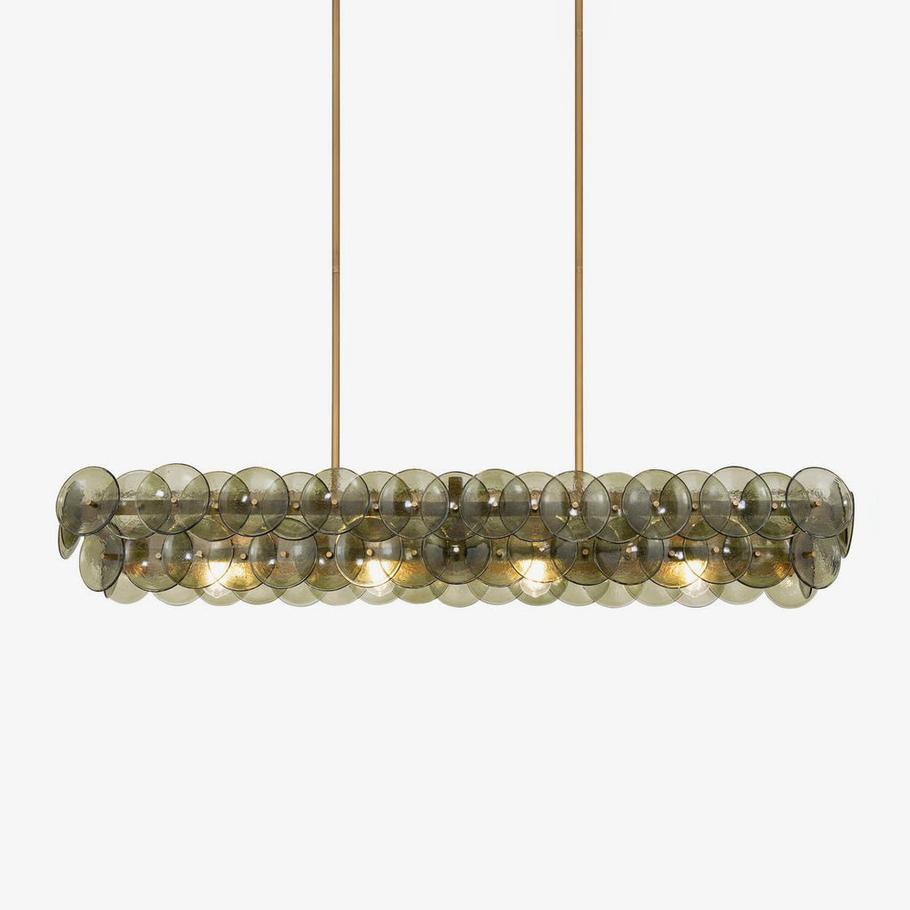 Denelena Glass Chandelier-Moonnatur
