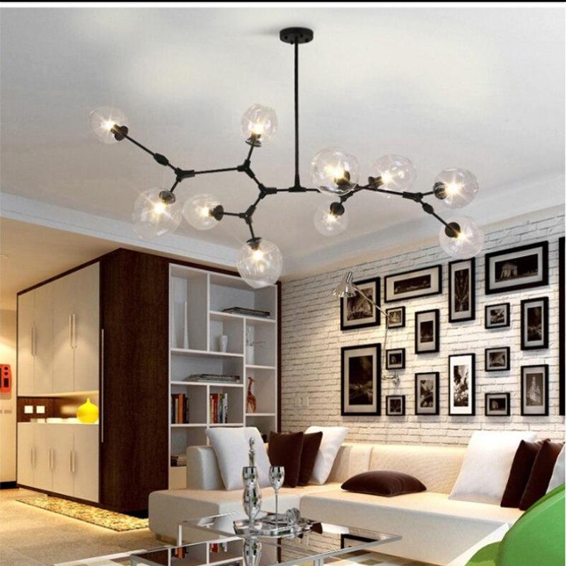 Kirae Nordic Modern Glass Pendant Light Clear Bubble - Neutralighting