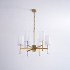 Telise Fabric Chandelier-Moonnatur