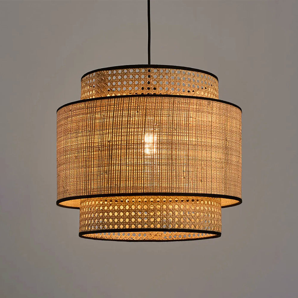 Orenwood Rattan Pendant Light-Moonnatur