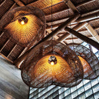 Elsencove Rattan Pendant Light-Moonnatur