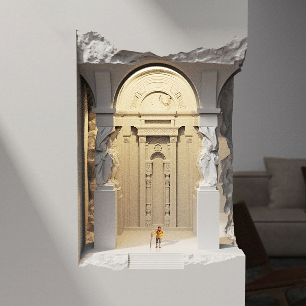 Renverdale Gypsum Wall Light-Moonnatur