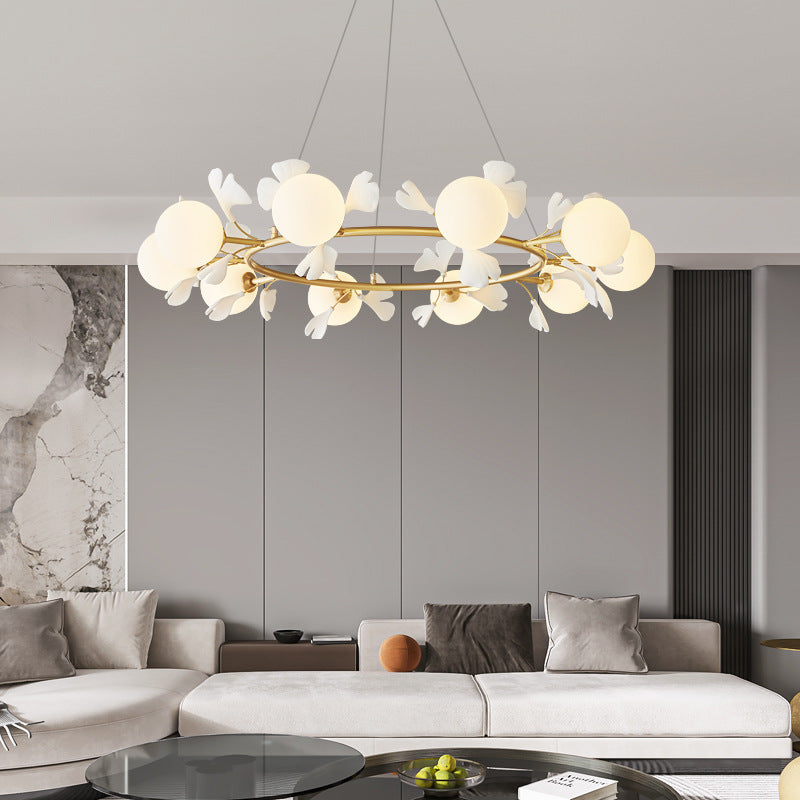 Veyrenley Glass Chandelier-Moonnatur
