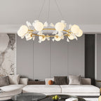 Veyrenley Glass Chandelier-Moonnatur