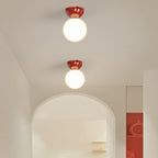 Tarnelfield Glass Ceiling Light-Moonnatur