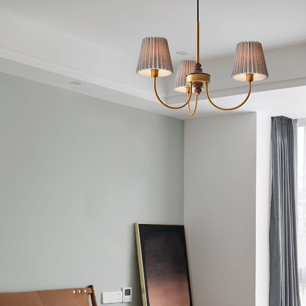 Harvenaria Fabric Chandelier-Moonnatur