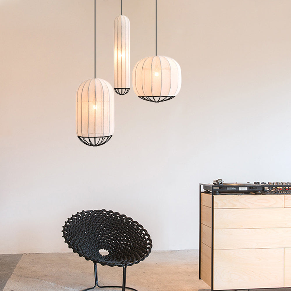 Torrenrose Fabric Pendant Light-Moonnatur