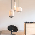 Torrenrose Fabric Pendant Light-Moonnatur