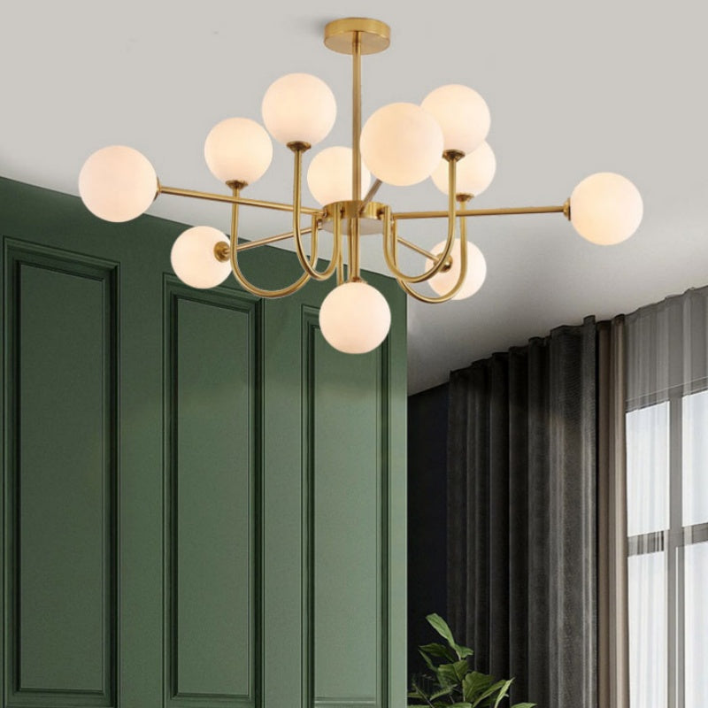 Laderenna Glass Chandelier-Moonnatur