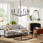 Caldenorie Metal Chandelier-Moonnatur