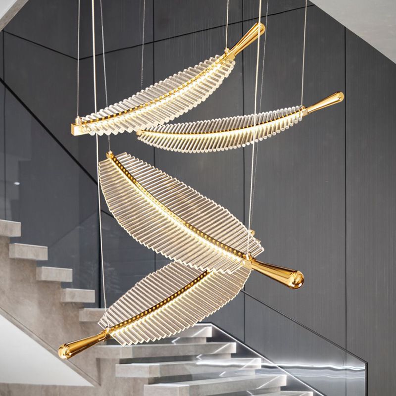 Harvencove Acrylic Pendant Light-Moonnatur