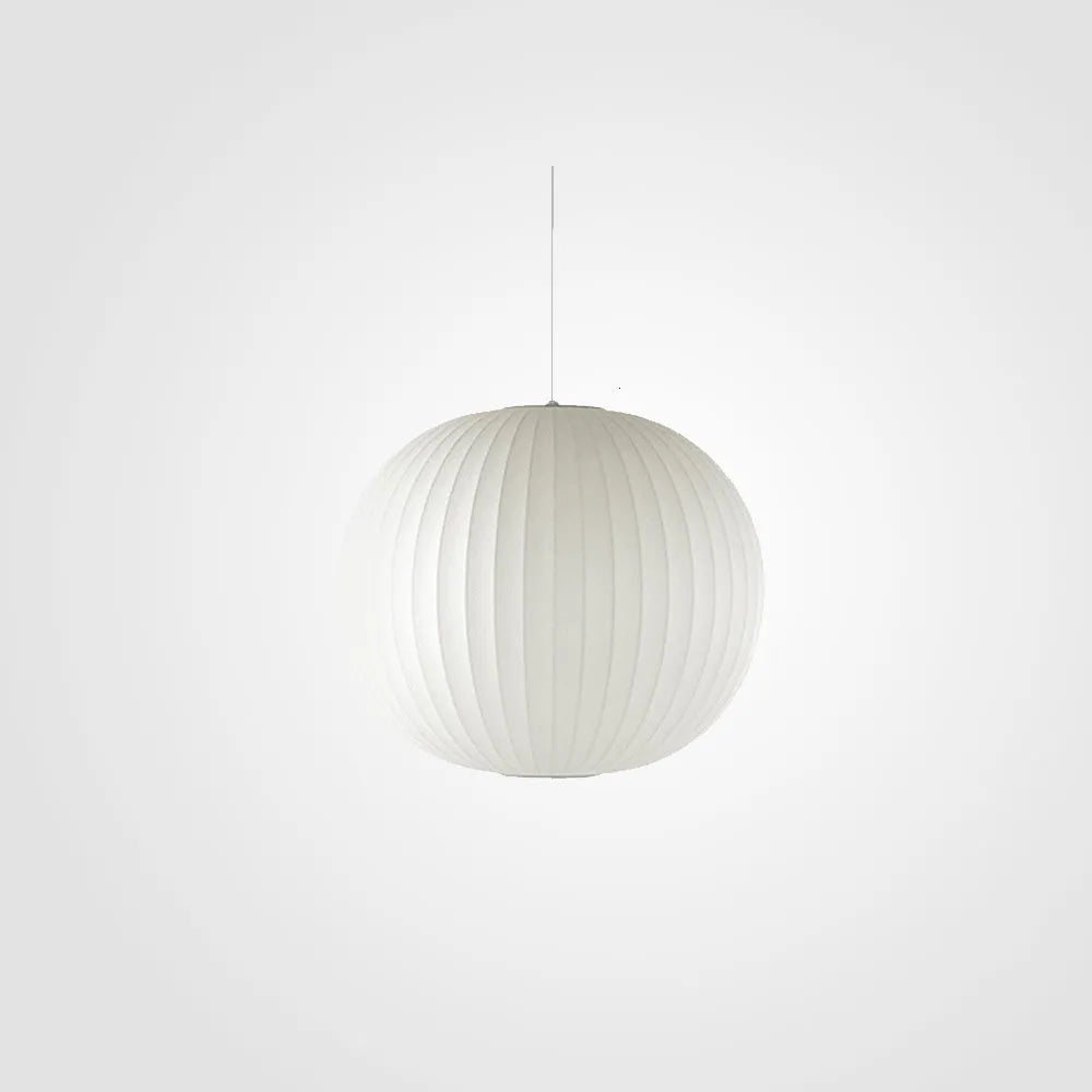 Wenrelorie Mulberry Silk Pendant Light-Moonnatur