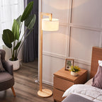 Enverwell Fabric Floor Lamp-Moonnatur