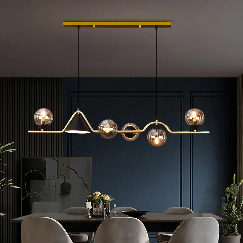 Rardenevia Glass Pendant Light-Moonnatur