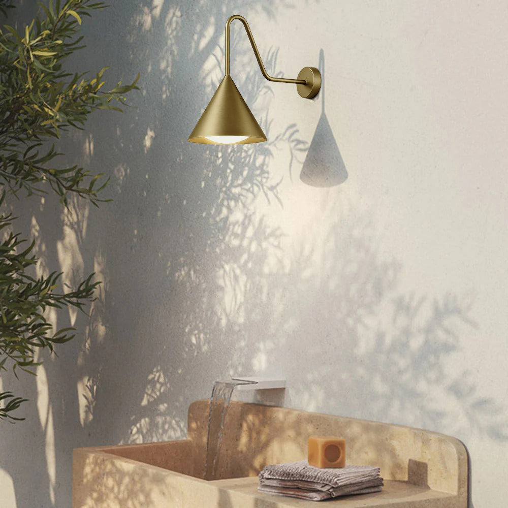 Berelwynne Metal Wall Light-Moonnatur